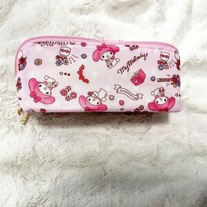 Sanrio My Melody Pink Pencil Case Makeup Case Cute Make Up Bag